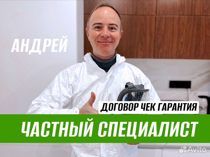 Уничтожение насекомых тараканов