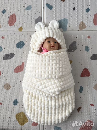 Конверт для новорожденного весна осень