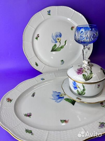 Чайные и кофейные Венгерские пары с цветами