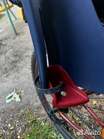 Велокресло детское заднее с наклоном для сна