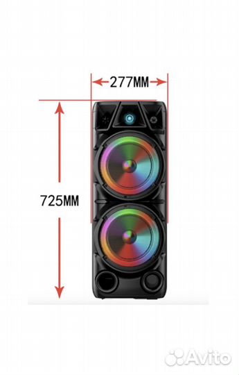 Портативная колонка bluetooth с микрофоном