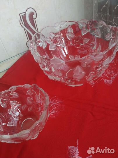 Хрустальная ваза