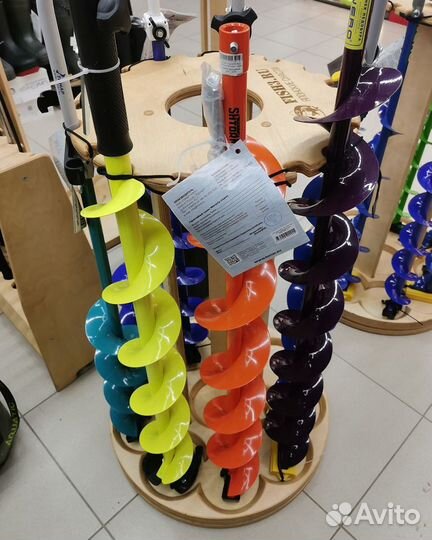 Ледобуры и шнеки, буры для зимней рыбалки