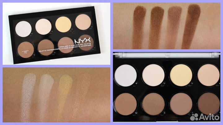 Палетка для контурирования NYX Professional Makeup