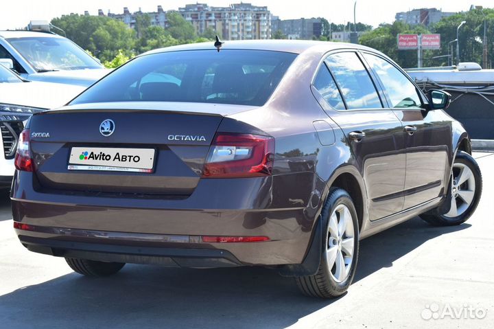 Skoda Octavia 1.8 AMT, 2018, 100 000 км