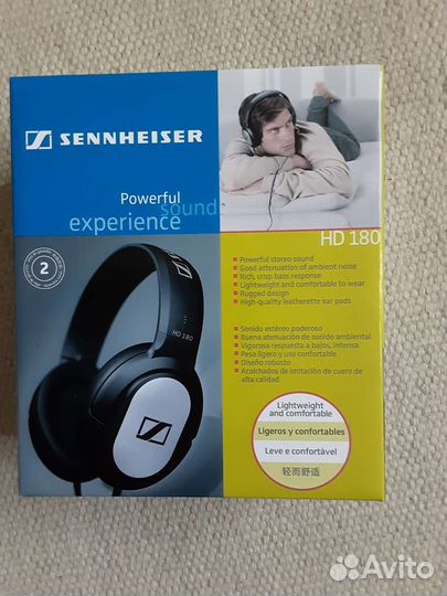 Наушники закрытые Sennheiser и микрофон Philips