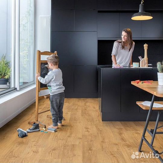 Пвх-плитка Quick-Step Livyn Дуб осенний медовый