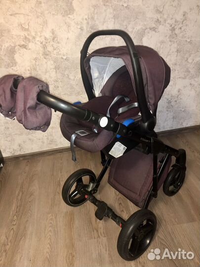 Коляска adamex 3 в 1 luciano