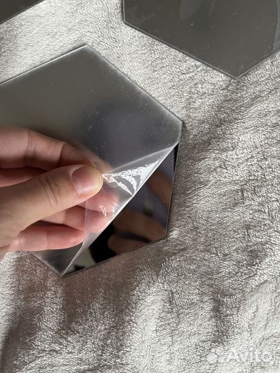 Пластиковые зеркальные пластины shein