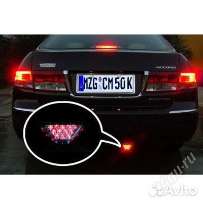 Стоп-сигнал на мотоцикл, автомобиль F1 Style
