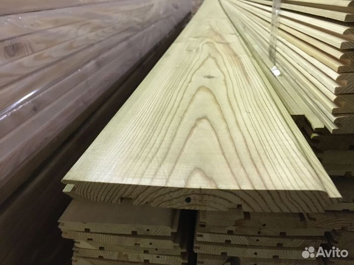 Вагонка лиственница штиль 14*138*6000, сорт С (0,8