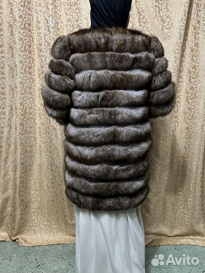 Шуба из песца