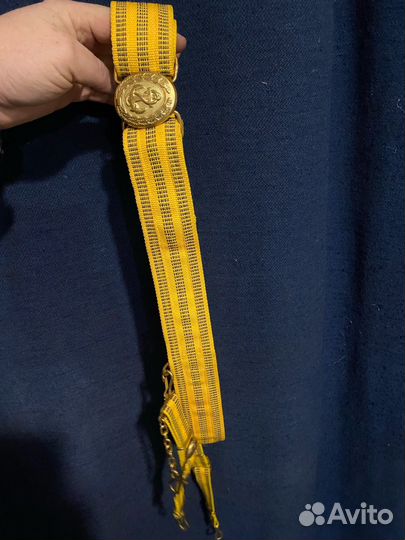 Ремень офицерский парадный вмф с подвесками