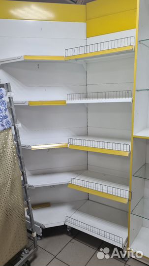 Полки стеллажи металлические бу