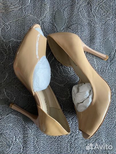 Туфли женские, натуральная лаковая кожа, размер 36