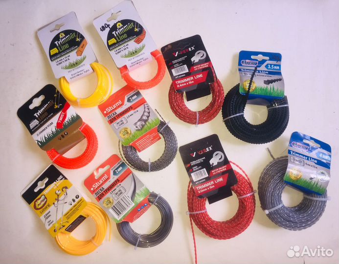 Катушки,леска,редутор,диски,кожух,смазка триммеров