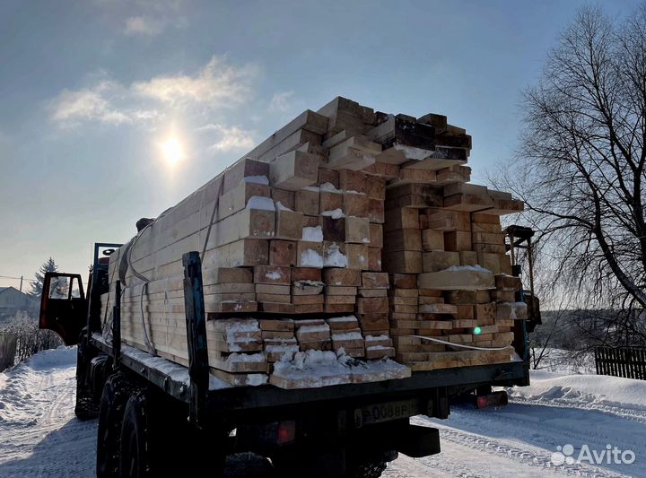 Брус обрезной 100х100х6000