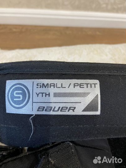 Вратарские щитки bauer детские