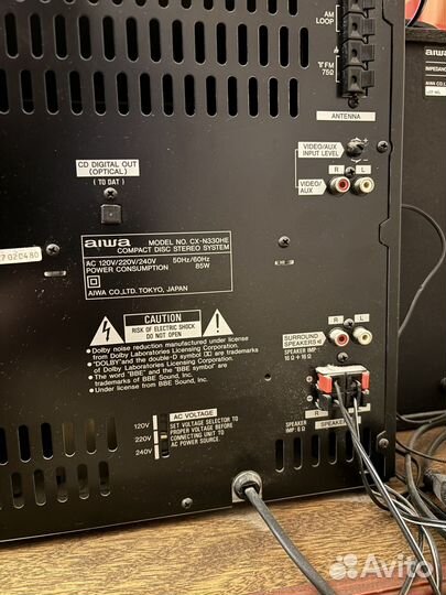 Музыкальный центр aiwa