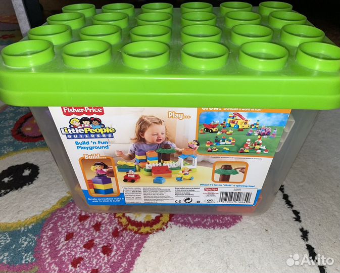 Fisher price конструктор