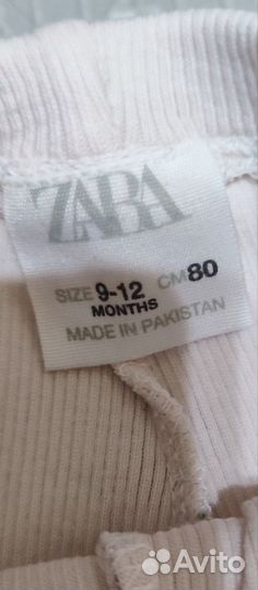 Комплект Zara, свитшот, леггинсы, 74-80