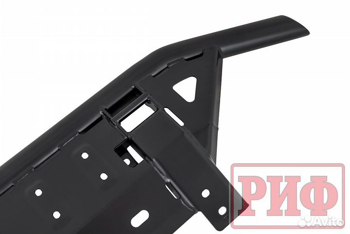 Бампер риф силовой передний/защита штатного бампер