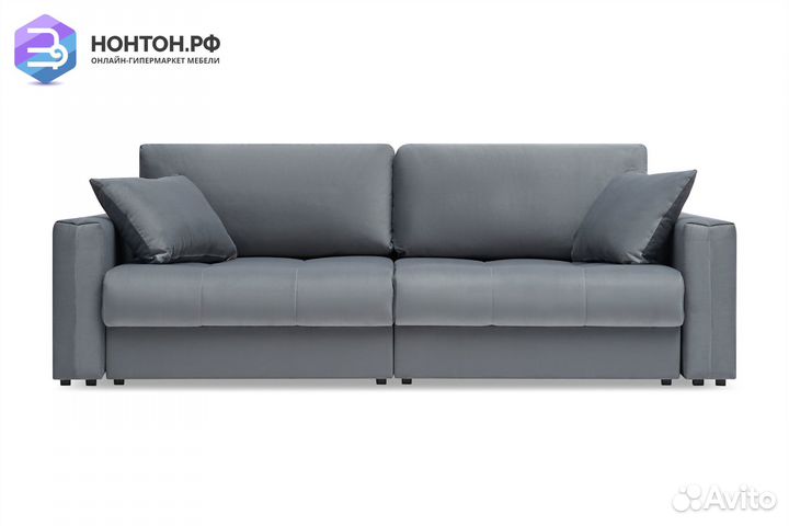 Диван тик-так Монарх темно-серый