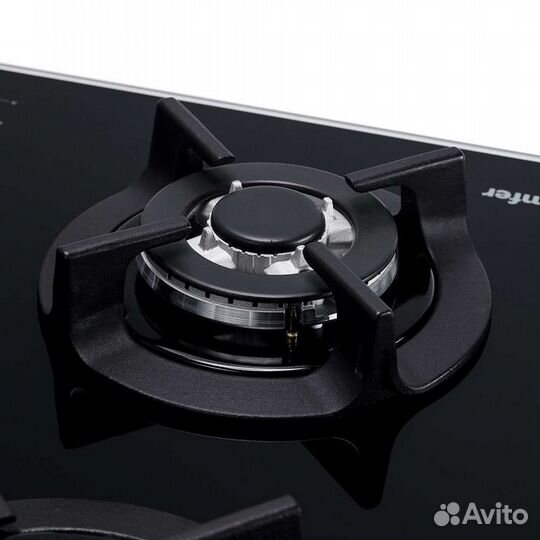 Варочная панель Газ контроль На стекле