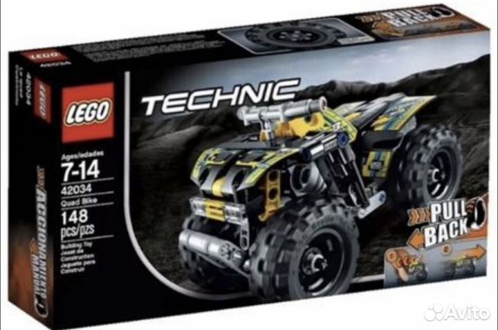 Наборы Lego Technic 42033, 42034, 42059, 42090