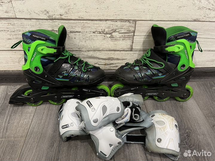 Роликовые коньки раздвижные