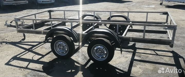Прицеп бортовой двухосный, 2023 г.в. с птс