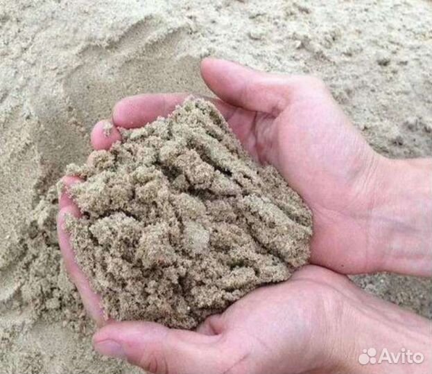 Песок намывной карьерный щебень земля