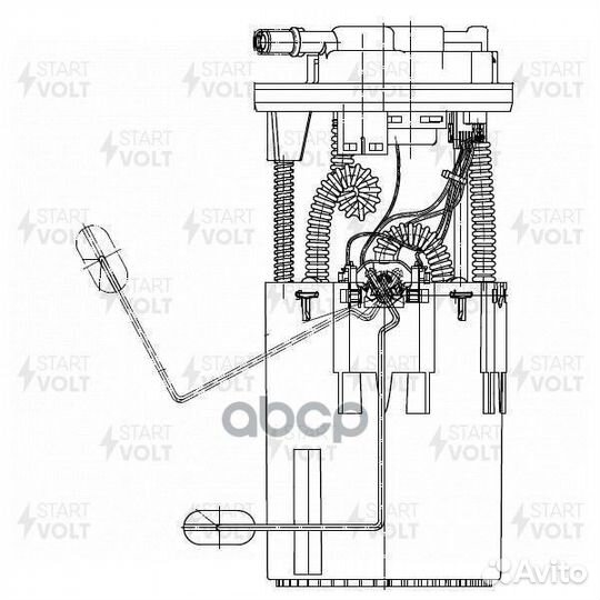 Модуль топливного насоса для а/м Toyota Avensis
