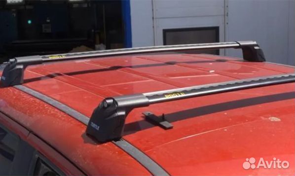 Поперечины Turtle Air 3 106 см черного цвета