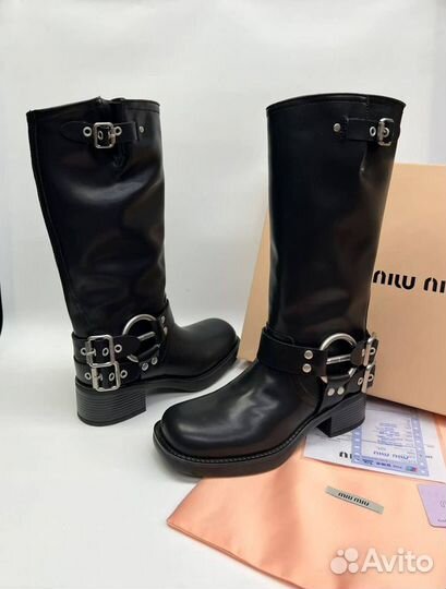 Сапоги женские MIU MIU