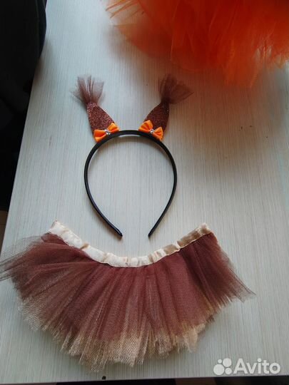 Костюм белки коричневый