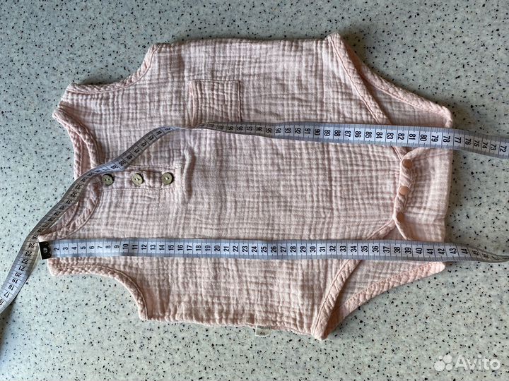 Боди муслиновый 74-80