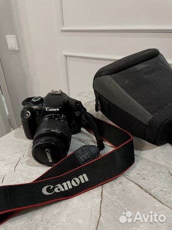Фотоаппарат canon eos 1100d с сумкой