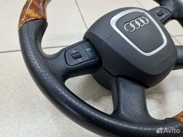 Кожаный руль 