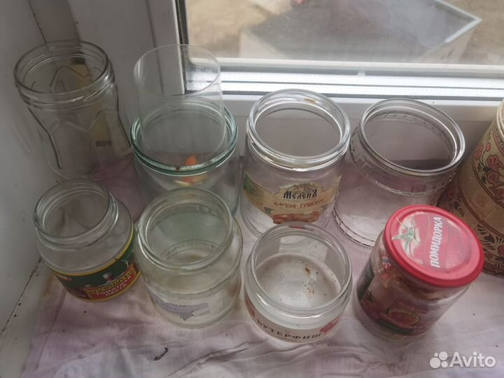Стеклянные Банки (разного объёма)