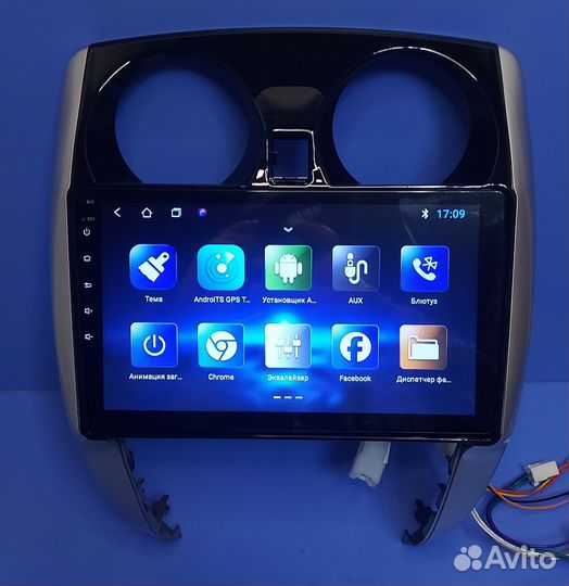 Магнитола Nissan note 2012-2020