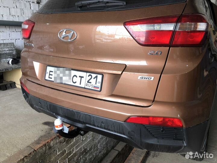 Фаркоп Хендай (Hyundai) Creta 2016-2021 арт. 7261