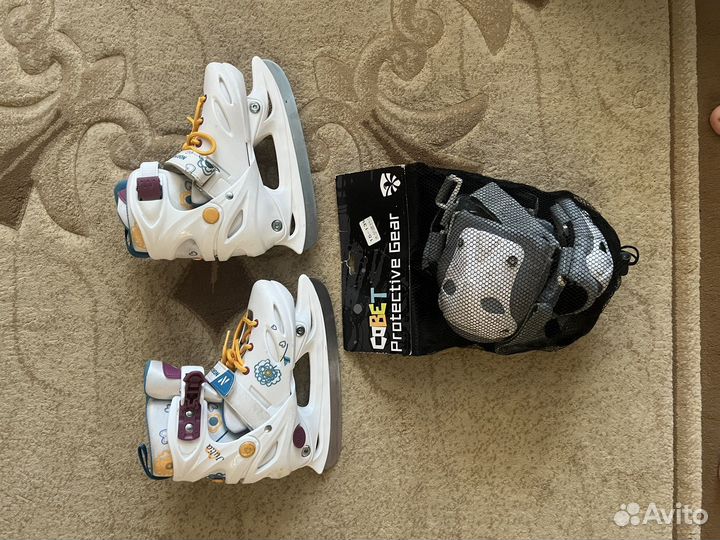 Коньки раздвижные 30 33 nordway