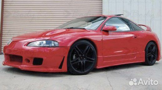 Передний бампер Mitsubishi Eclipse 2G