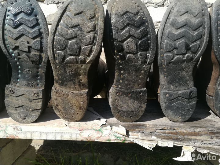 Сапоги кирзовые