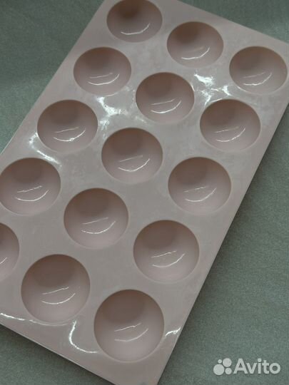 Силиконовая форма полусфера 4,5 см