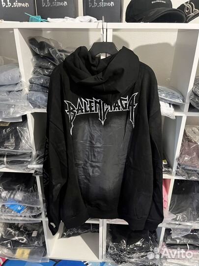 Balenciaga Paris Moon Hoodie oversize