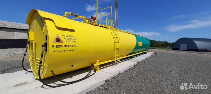 Контейнерная АЗС для нужд предприятия