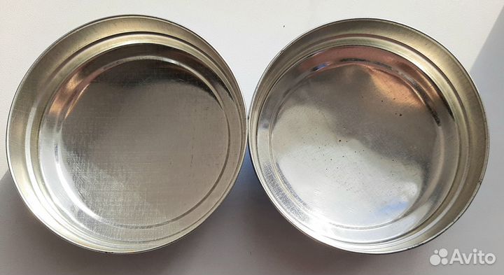 Жестяные банки большие, 29х10 см