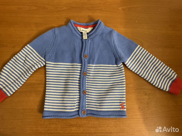 Кардиган детский joules 68-74 см